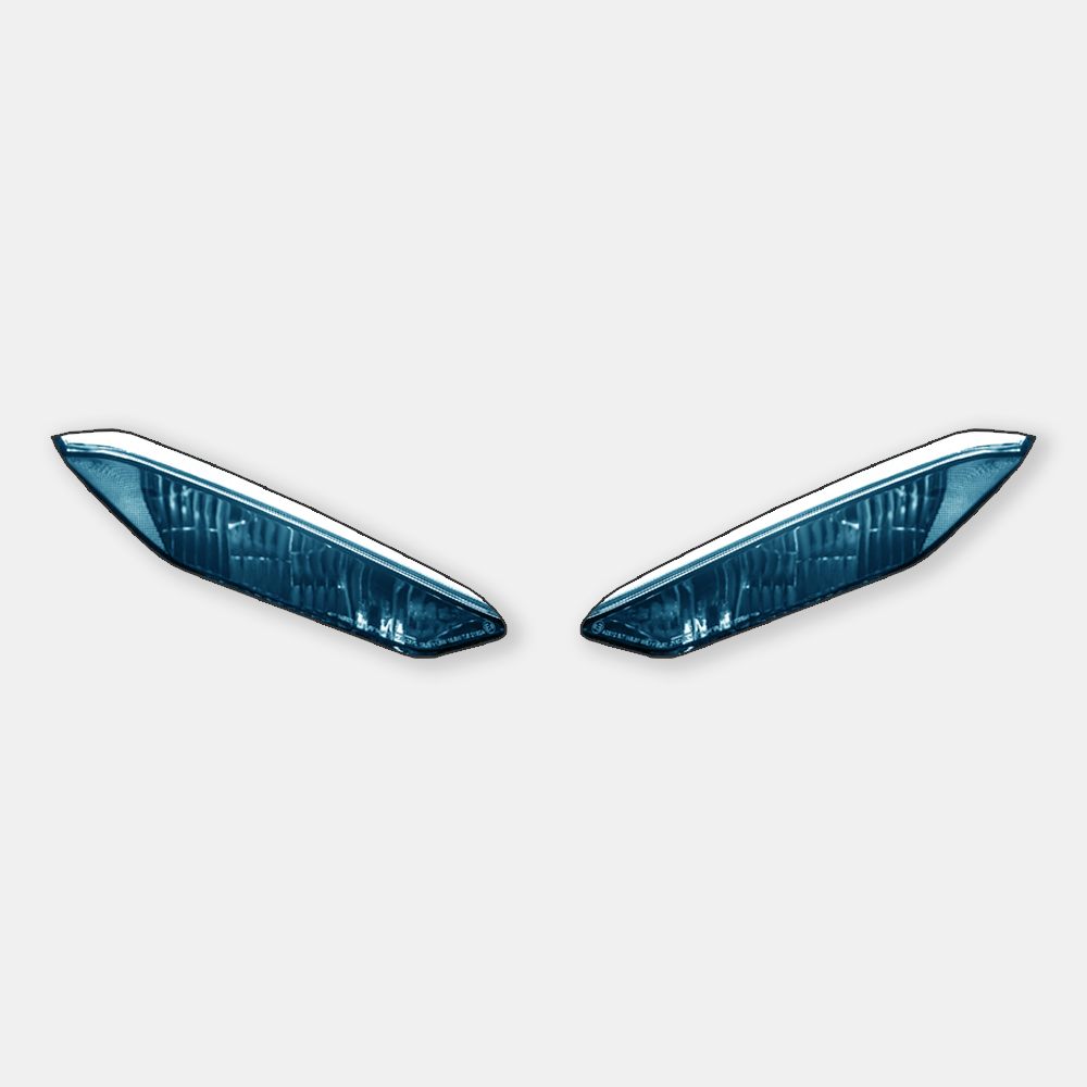 Ducati Panigale V4 2025 - WSBK style headlight decals WSBK style headlight decalsWSBK style headlight decals
