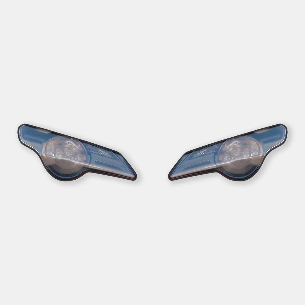WSBK style headlight decals (stickers) for Ducati 848/1098/1198 - TrackbikeDecals.com