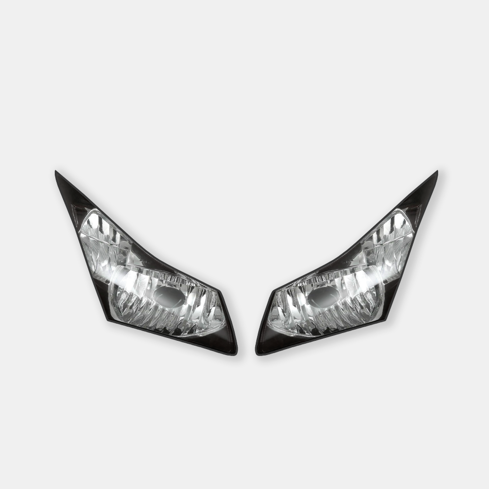 WSBK style headlight decals for Honda CBR1000RR Fireblade 2012+ - TrackbikeDecals.com