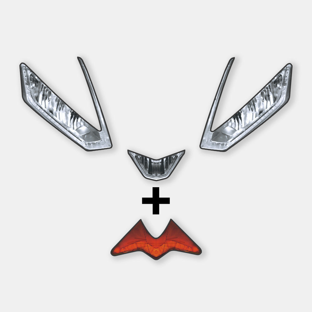Aprilia RS660 - WSBK style headlight decals WSBK style headlight decalsWSBK style headlight decals