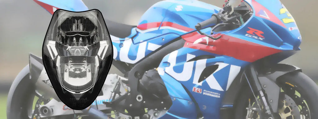 WSBK style headlight decals for Suzuki GSX-R 1000 2017 now available!