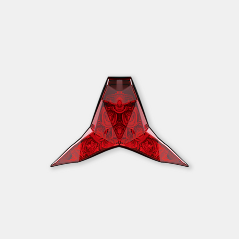 Kawasaki ZX-10R TAIL (rear) light sticker WSBK style headlight decalsWSBK style headlight decals