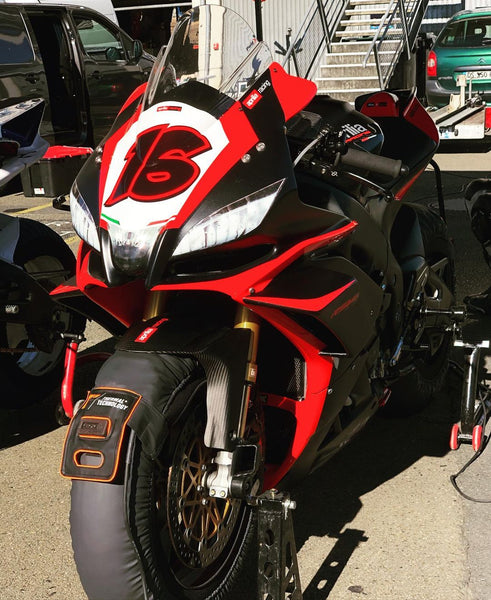 Aprilia RSV4 SBK replica - WSBK style headlight decals