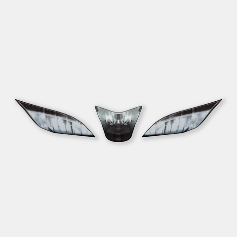 WSBK style headlight decals for Aprilia RSV4 (WSBK replica) - TrackbikeDecals.com