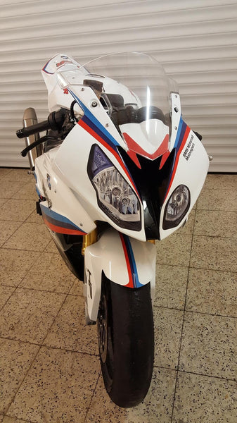 WSBK style headlight decals (stickers) for BMW S1000RR 2015+ - TrackbikeDecals.com