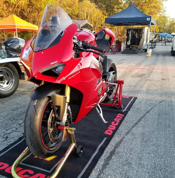 World Superbike (WSBK) style headlight decals for Ducati Panigale V4 V2