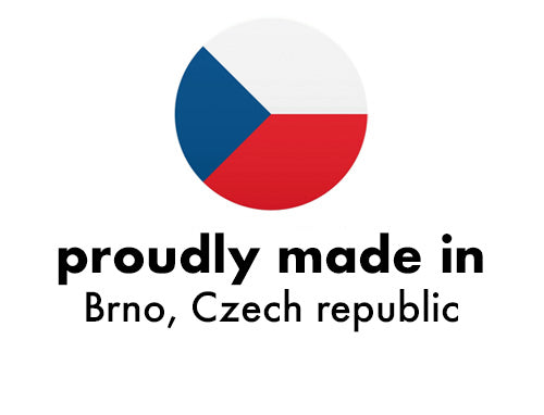 Proudly made in Czech republic